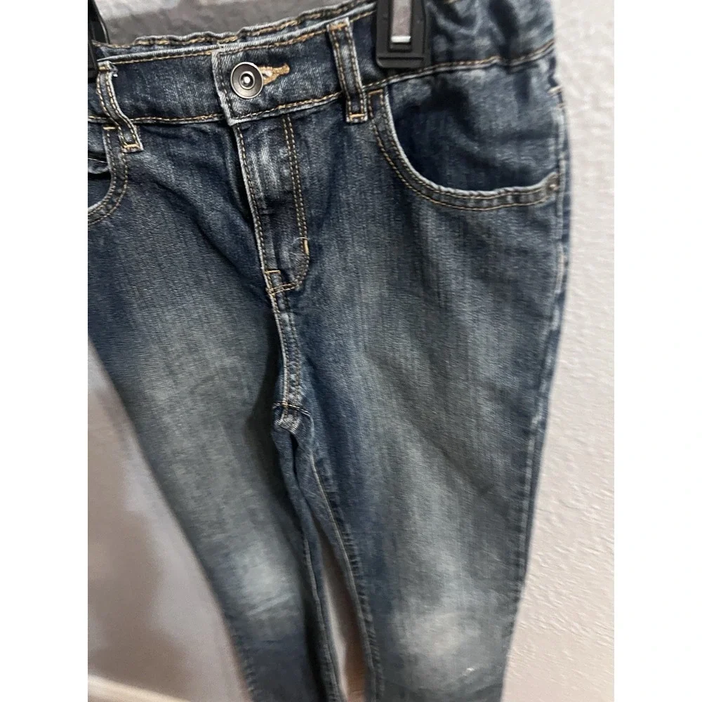 Childrens Place‎ Boys Size 10 Bootcut Denim Blue Jeans Adjustable Waist